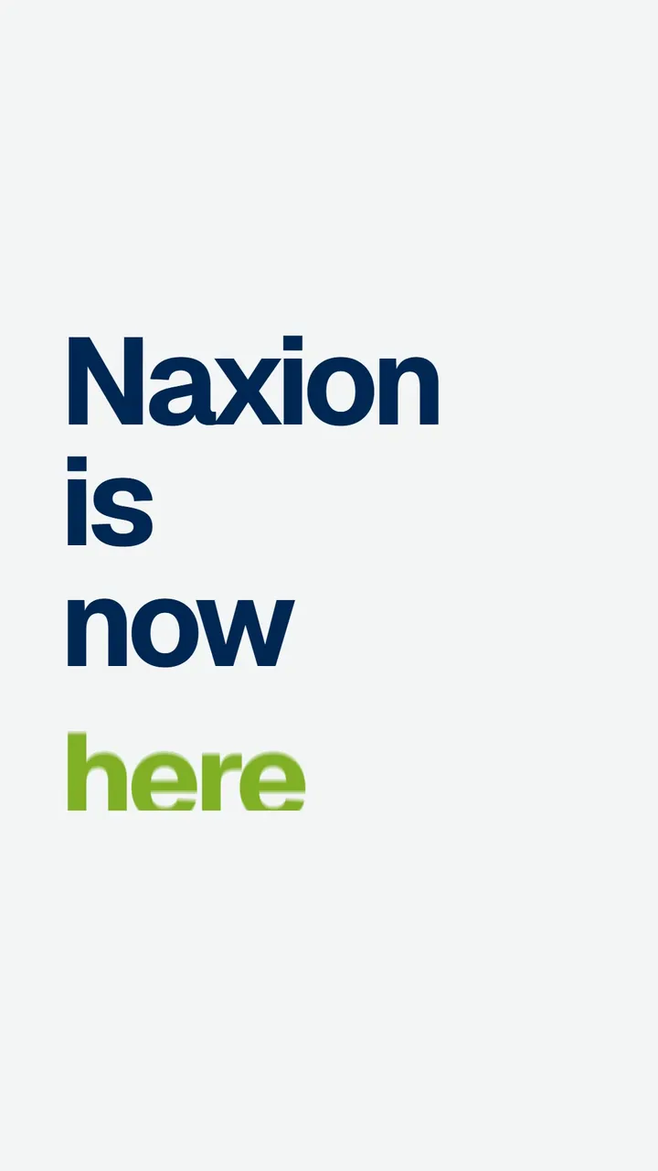 Opening title 'Naxion is now here' from the Multifix Infra launch film