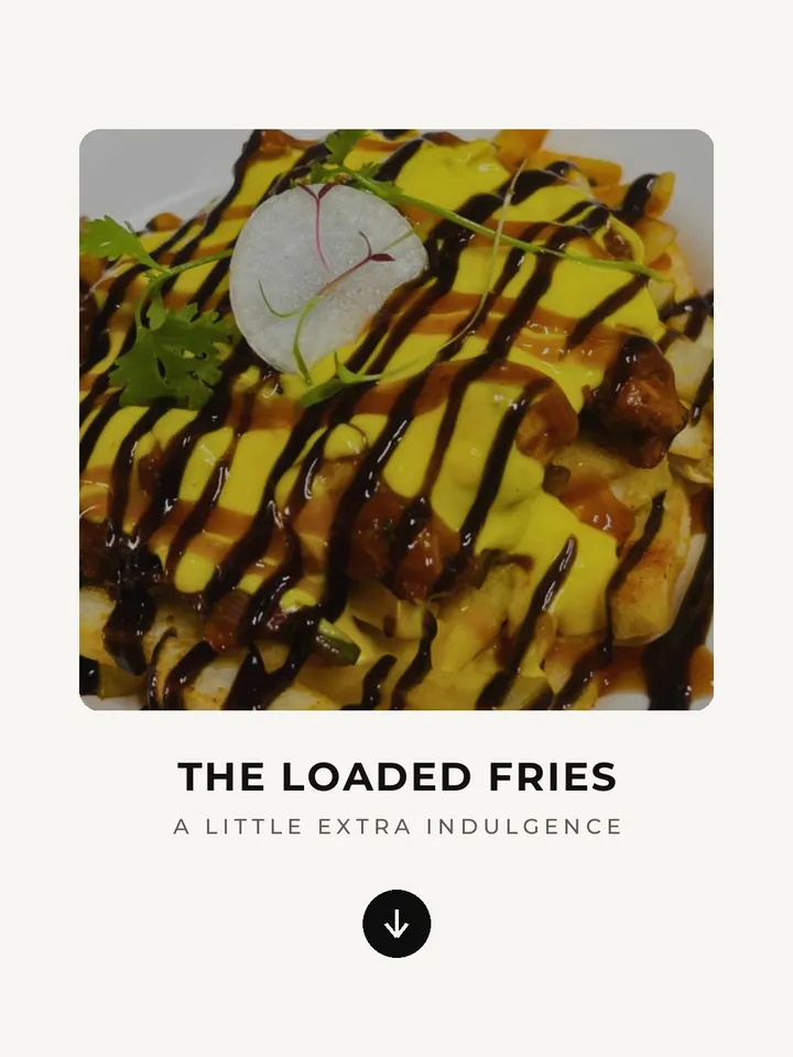 The Loaded Fries dish card from The Vintage Instagram grid